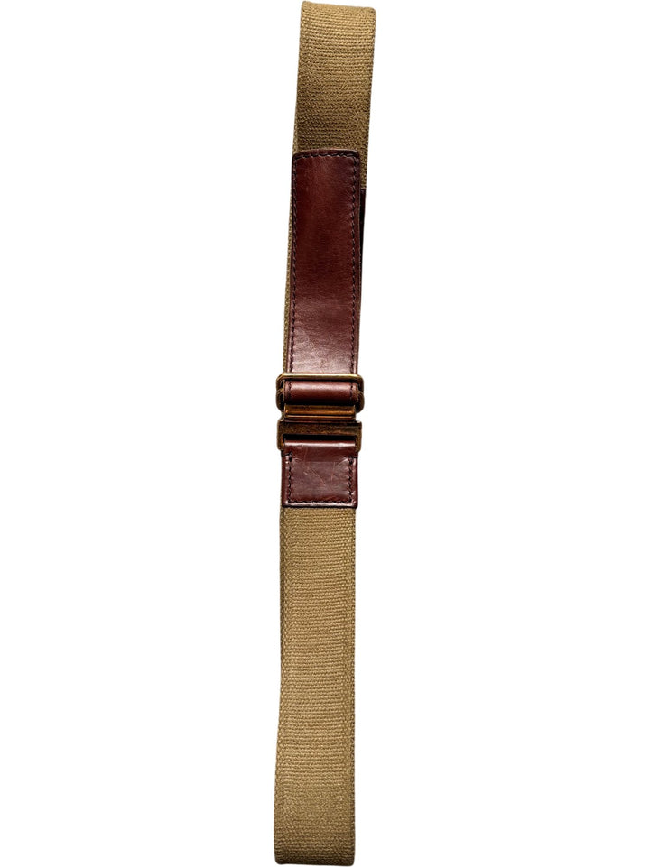 D&G Canvas Leather Belt - One Size Fits All