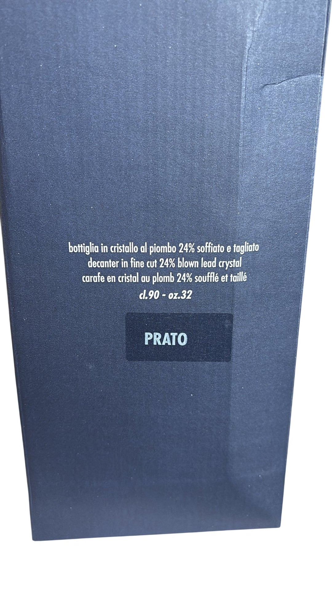 DaVinci Crystal Decanter Made In Italy - Think Vintage ltd