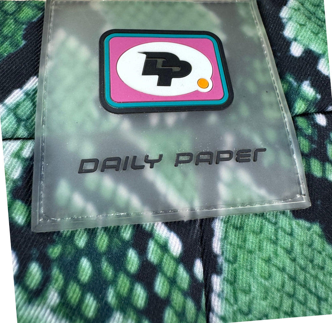 Daily Paper Green Snake Print Bodysuit And Flared Trouser Co-ord - W28 - Think Vintage ltd
