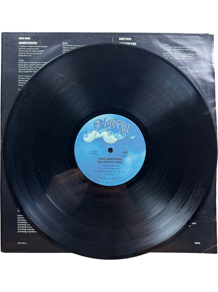 Dan Hartman Relight My Fire Vinyl - Good+