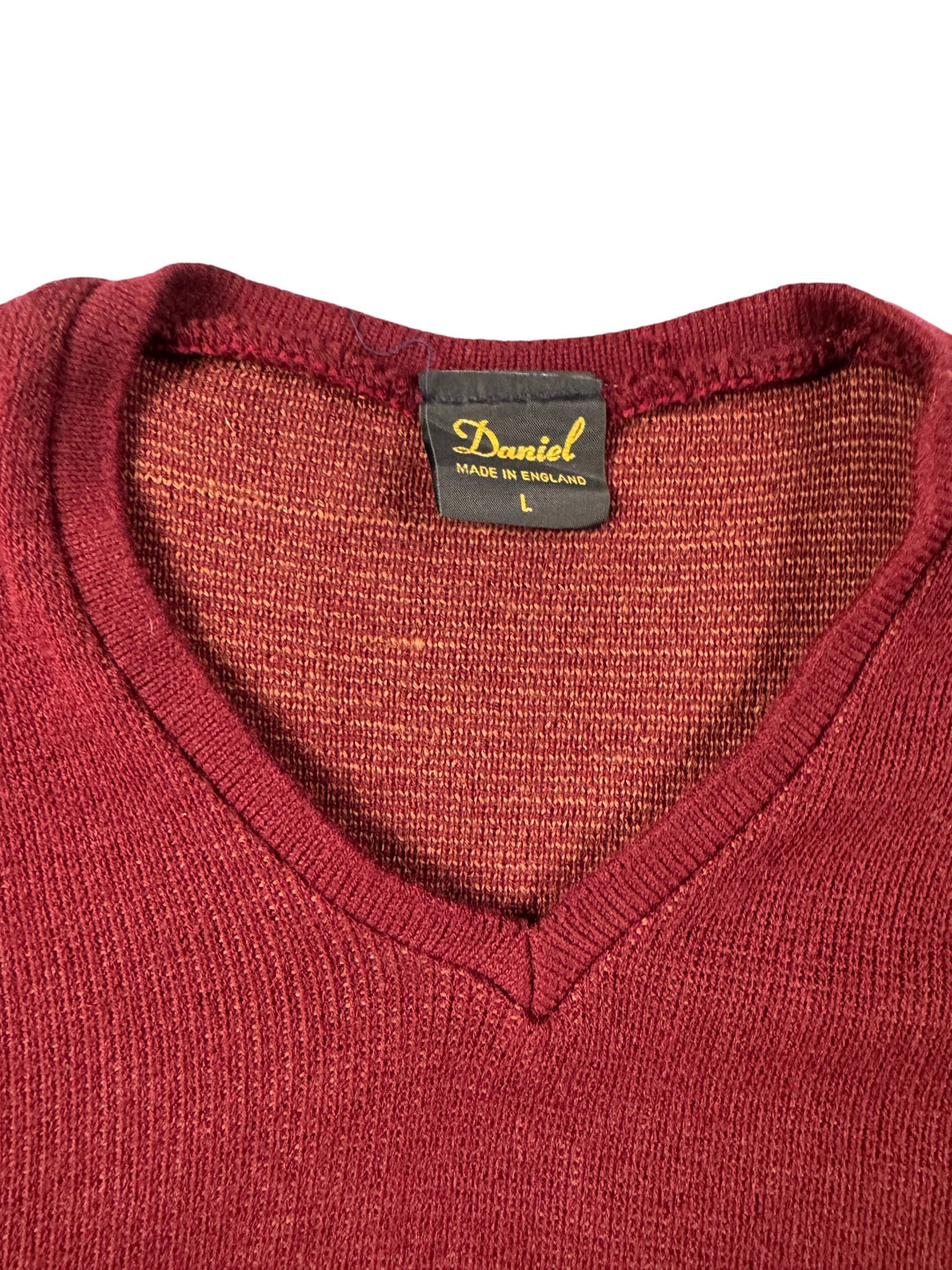 Daniel Argyle Knit Sweater - M - Think Vintage Online Ltd
