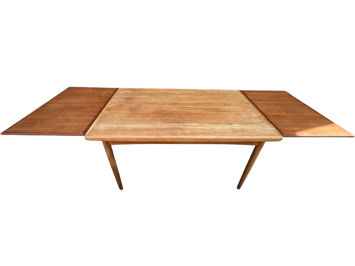 Danish Dining Table Dyrlund Extendable - Think Vintage