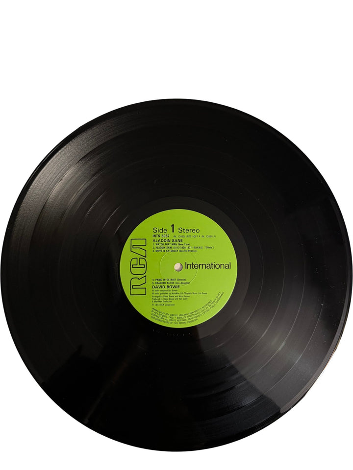 David Bowie Aladdin Sane Vinyl Record - Good - Think Vintage ltd