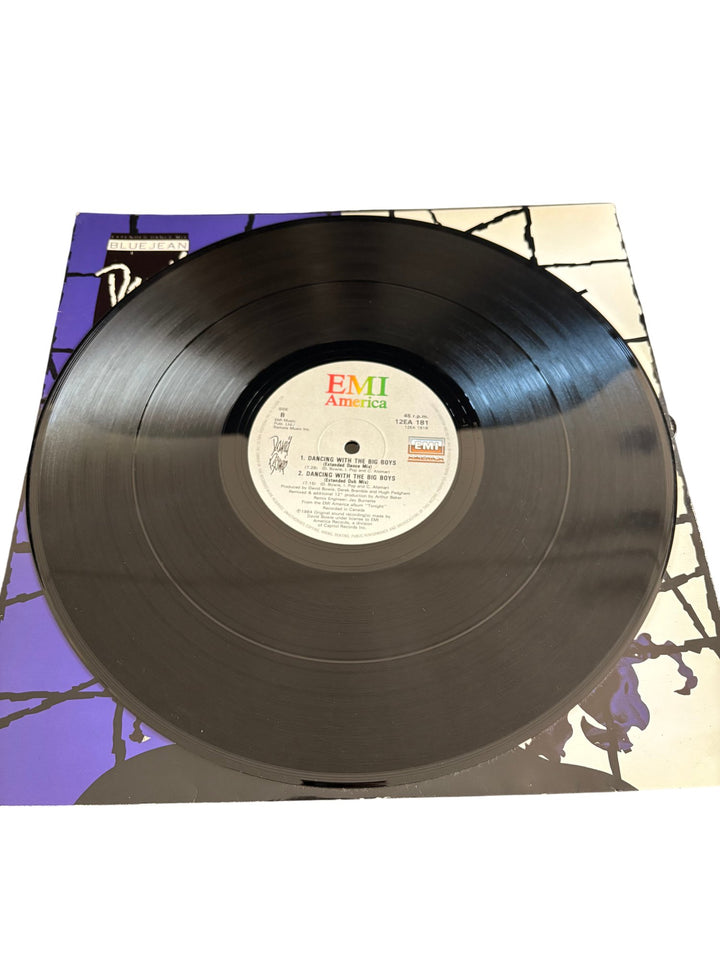 David Bowie Blue Jean Vinyl Record - Good - Think Vintage ltd