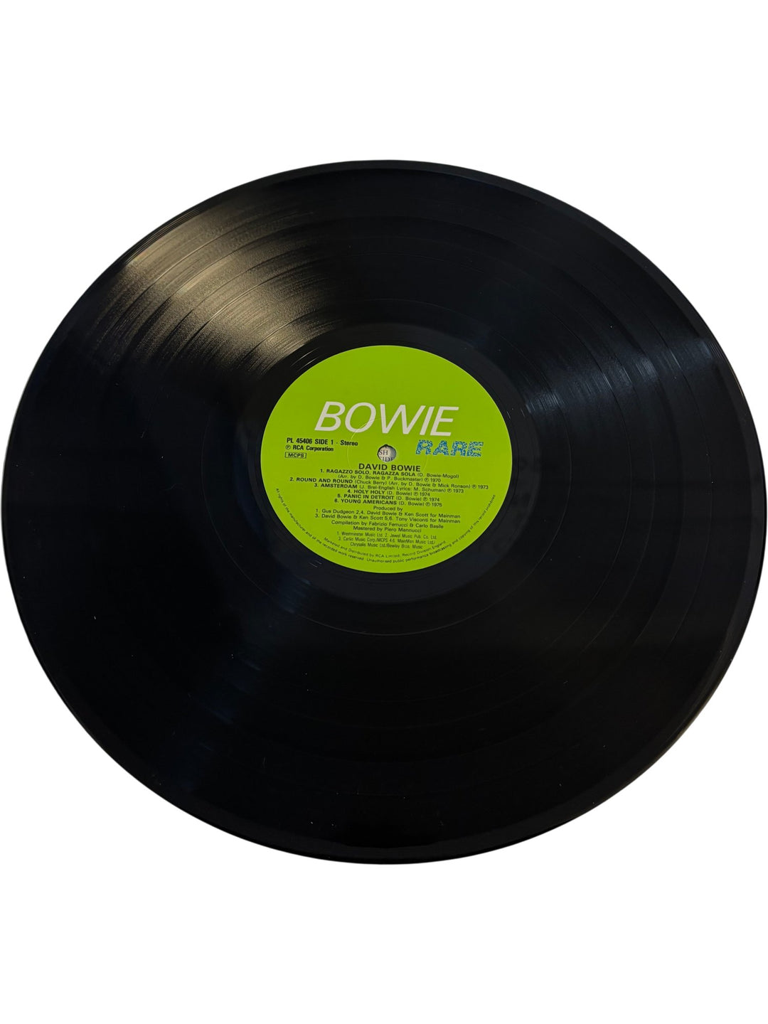 David Bowie Rare LP Record - NM/Mint - Think Vintage ltd