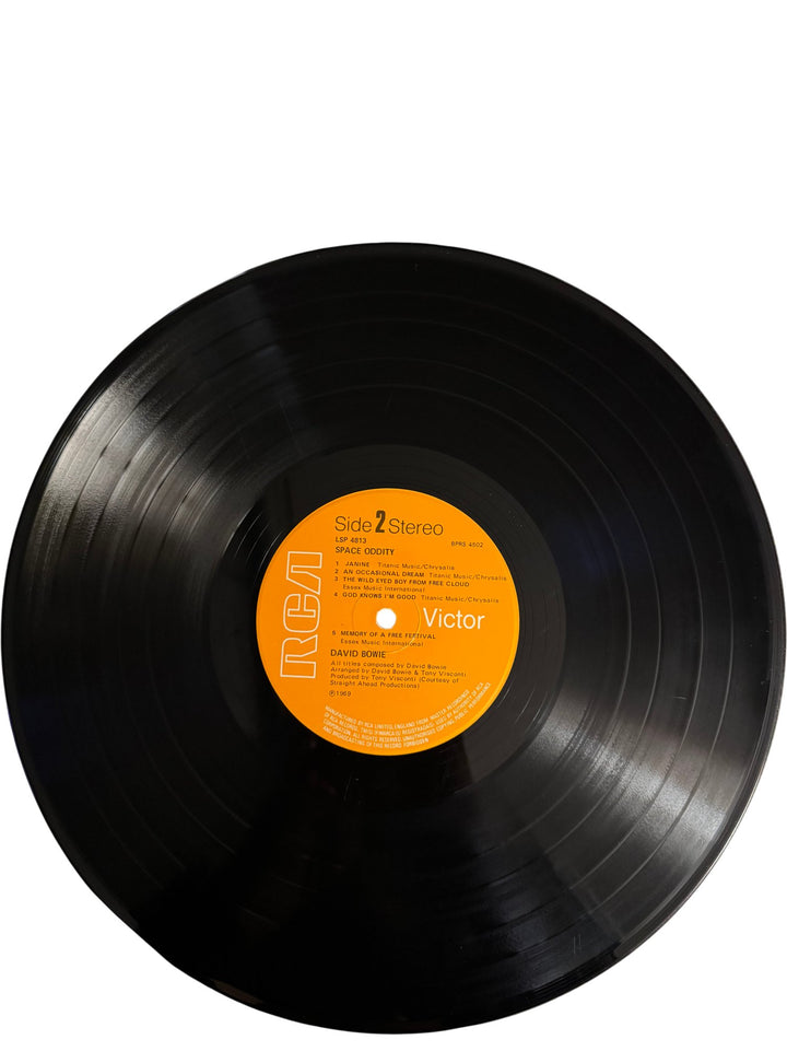 David Bowie Space Oddity Vinyl - Good - Think Vintage ltd