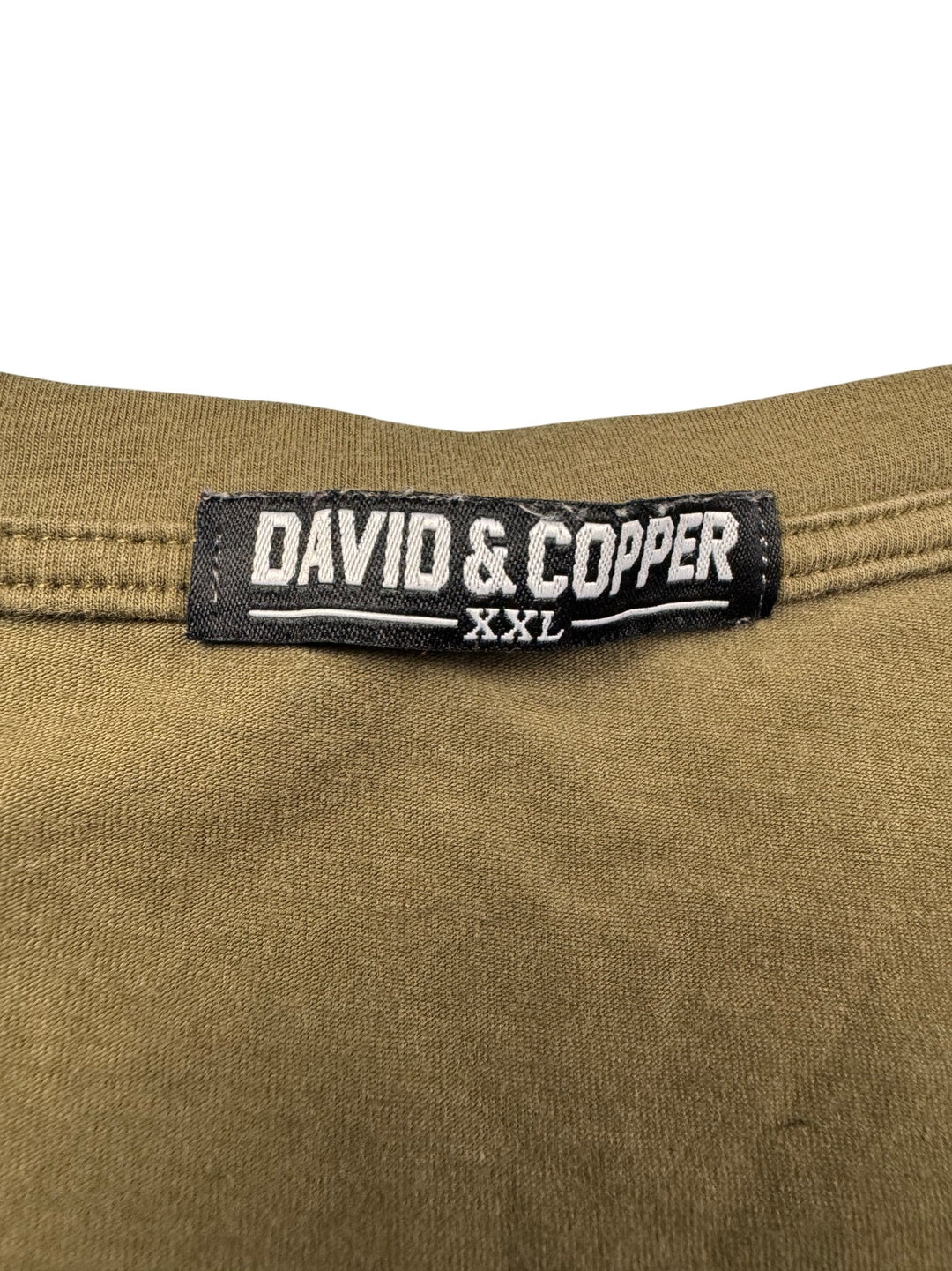 David & Copper Graphic T-Shirt - L - Think Vintage ltd