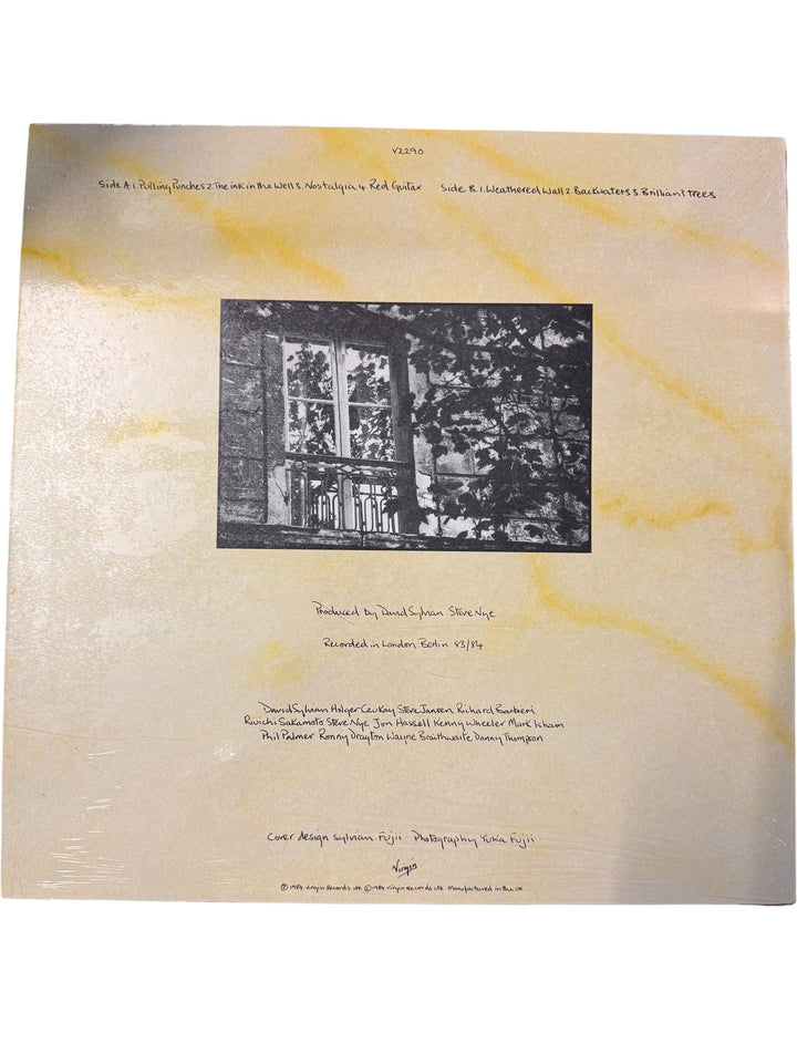 David Sylvian Brilliant Trees Vinyl - NM/Mint - Think Vintage ltd