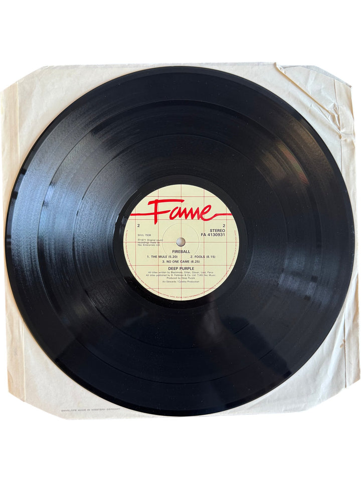 Deep Purple Fireball LP - Fair - Think Vintage ltd