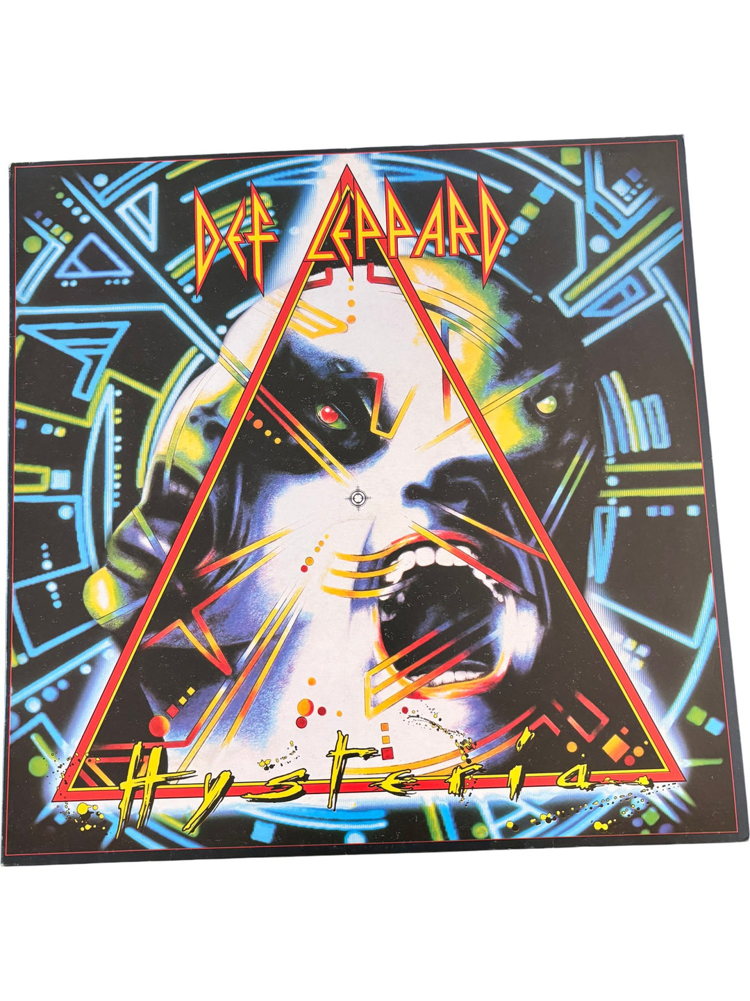 Def Leppard Hysteria Vinyl Record - Good - Think Vintage ltd