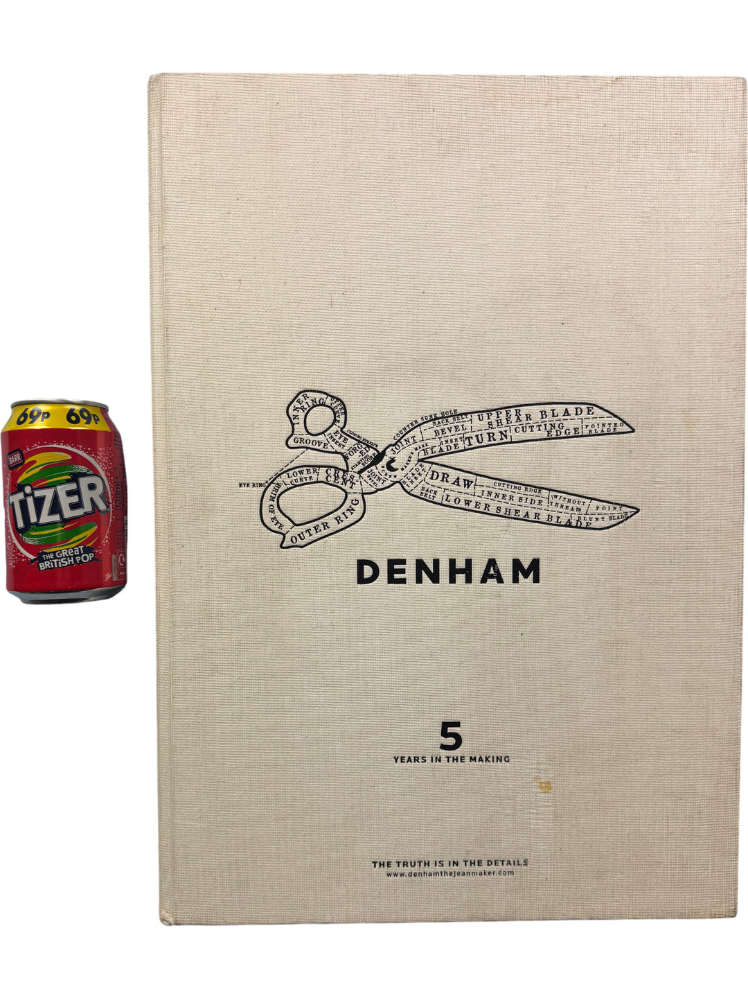 Denham 5 Years In The Making Hardcover Book - Think Vintage ltd