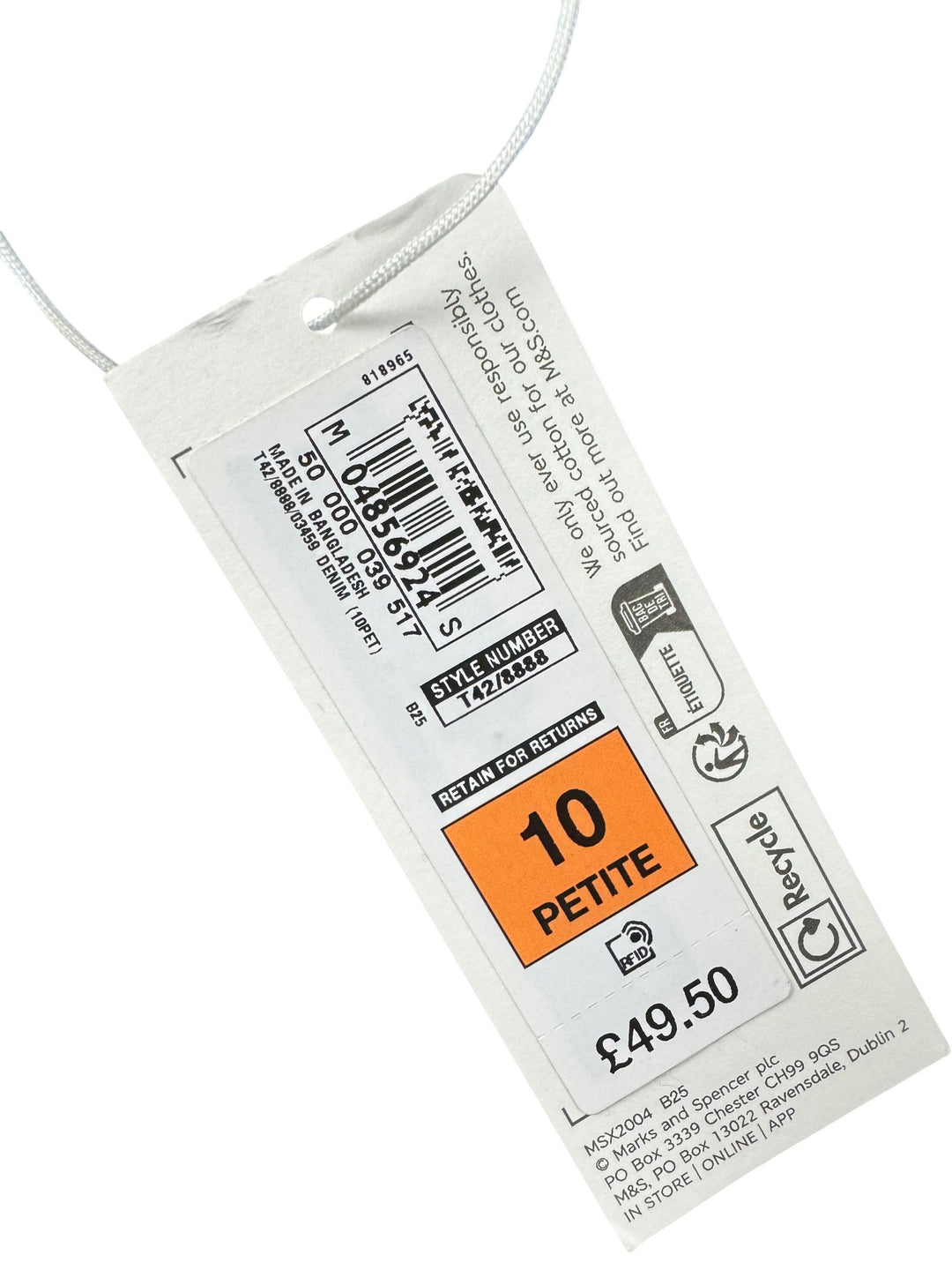 Denim Jumpsuit - S - Think Vintage