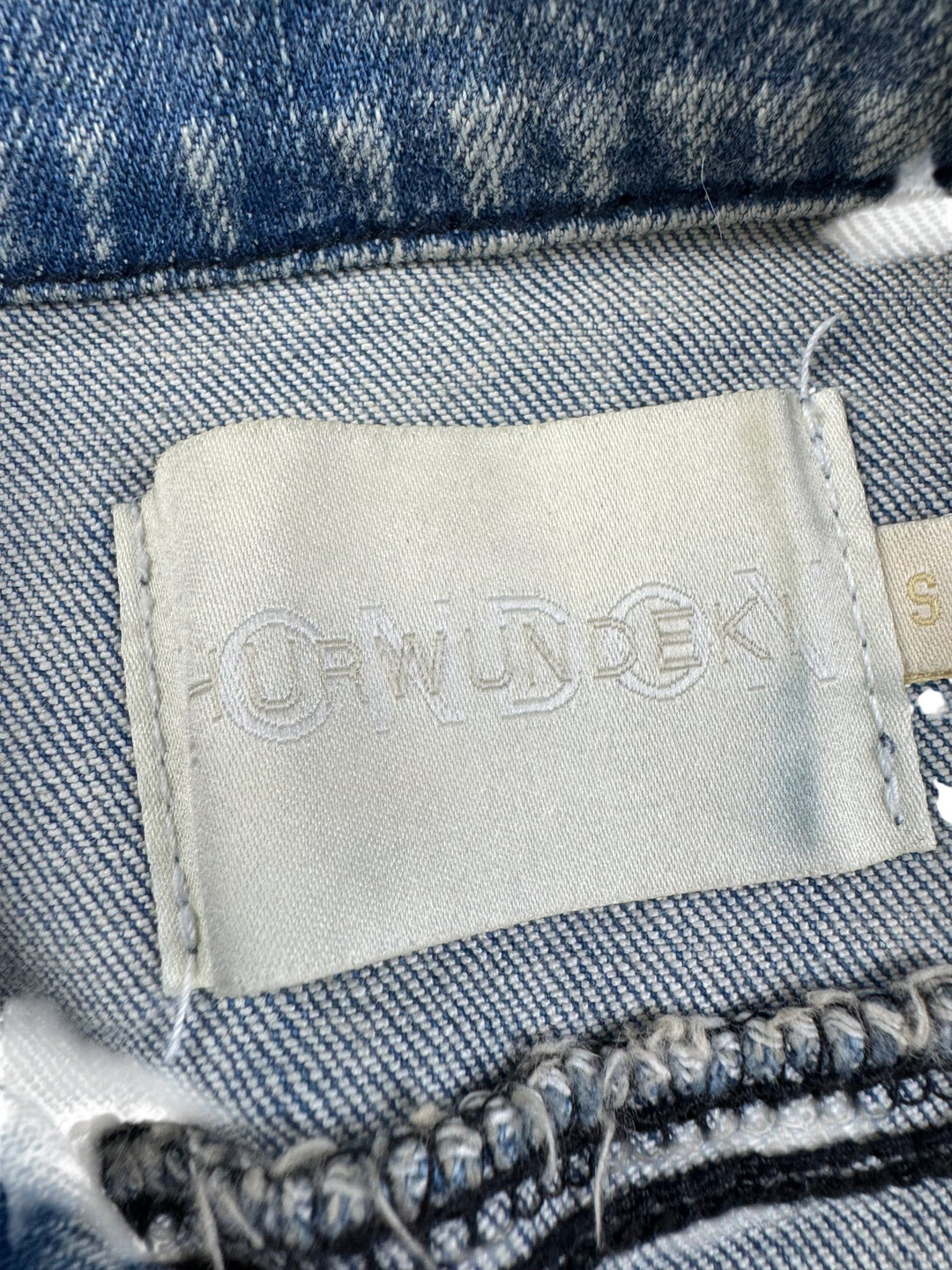 Denim Sleeveless Vest - S - Think Vintage ltd