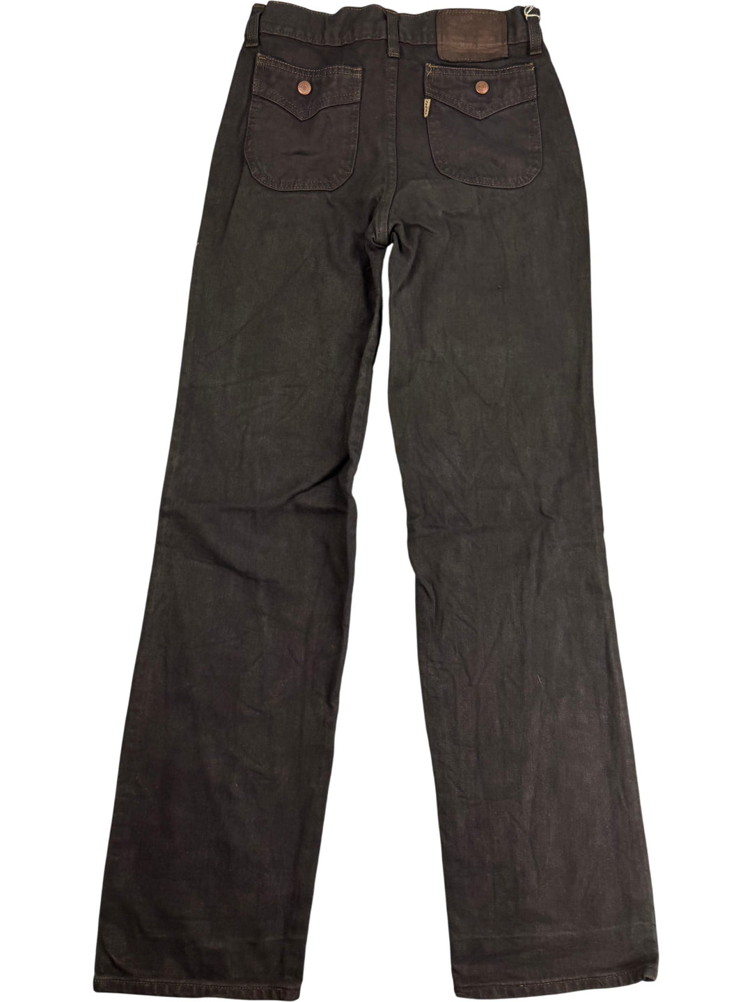 Denim Straight Leg Trousers - W28 L31 - Think Vintage