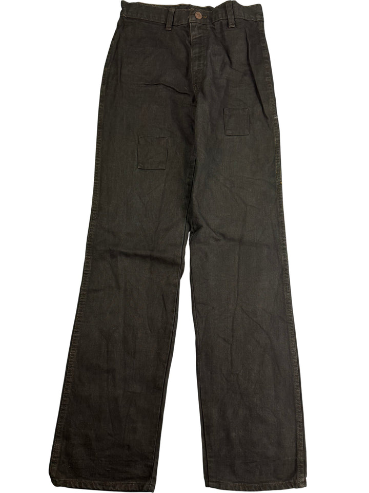 Denim Straight Leg Trousers - W28 L31 - Think Vintage Online Ltd