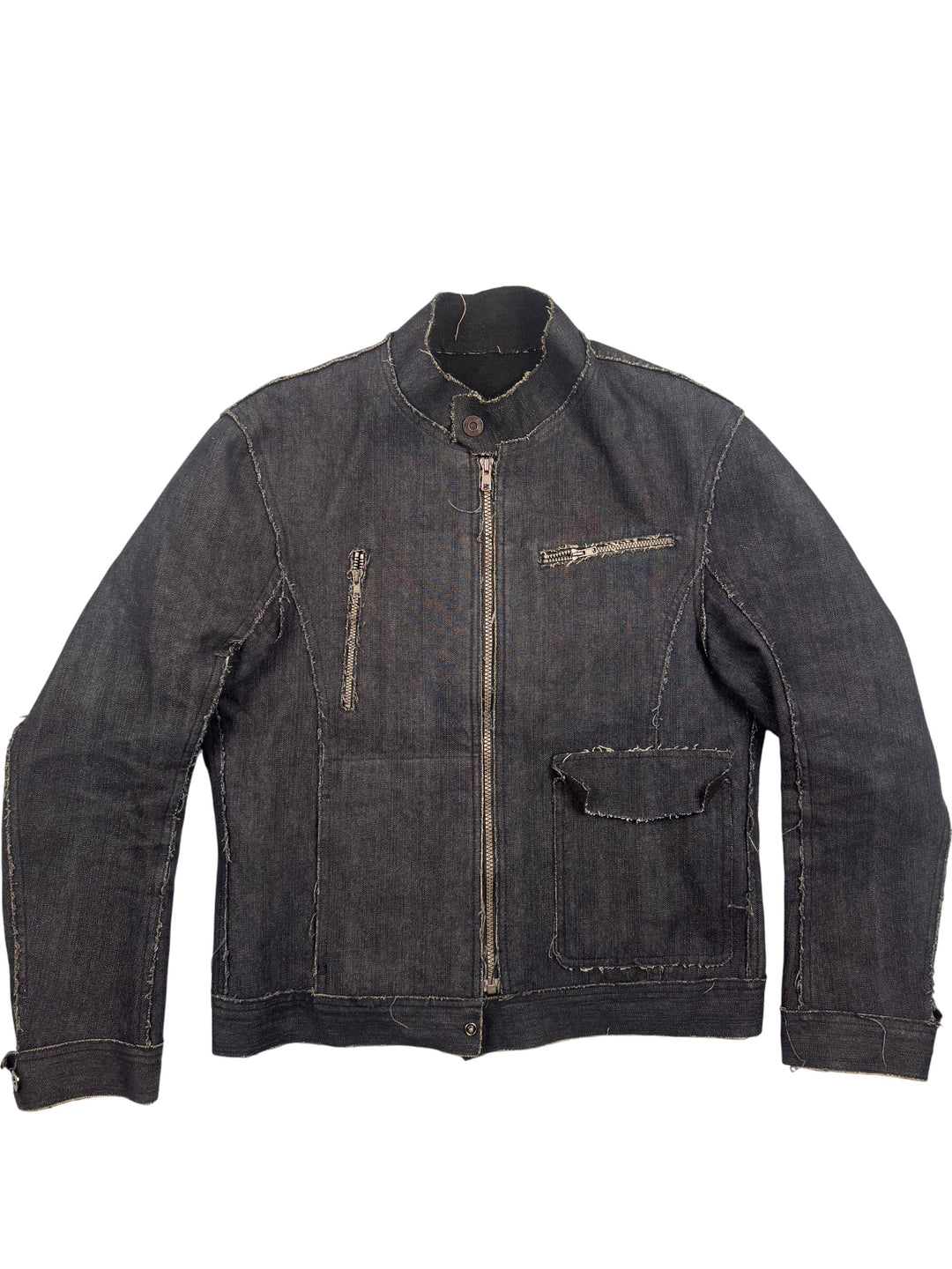 Denim Trucker Jacket - S - Think Vintage Online Ltd