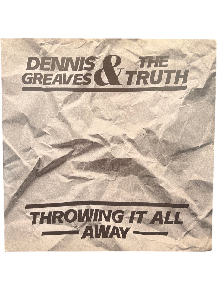 Dennis Greaves & The Truth Throwing It All Away Vinyl - Good - Think Vintage ltd