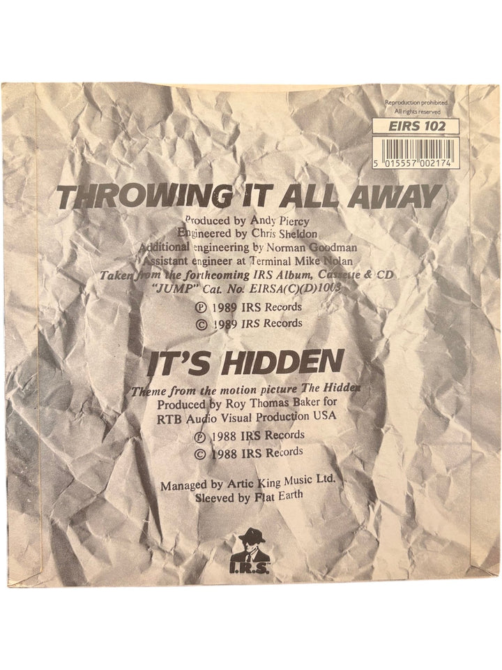 Dennis Greaves & The Truth Throwing It All Away Vinyl - Good - Think Vintage ltd