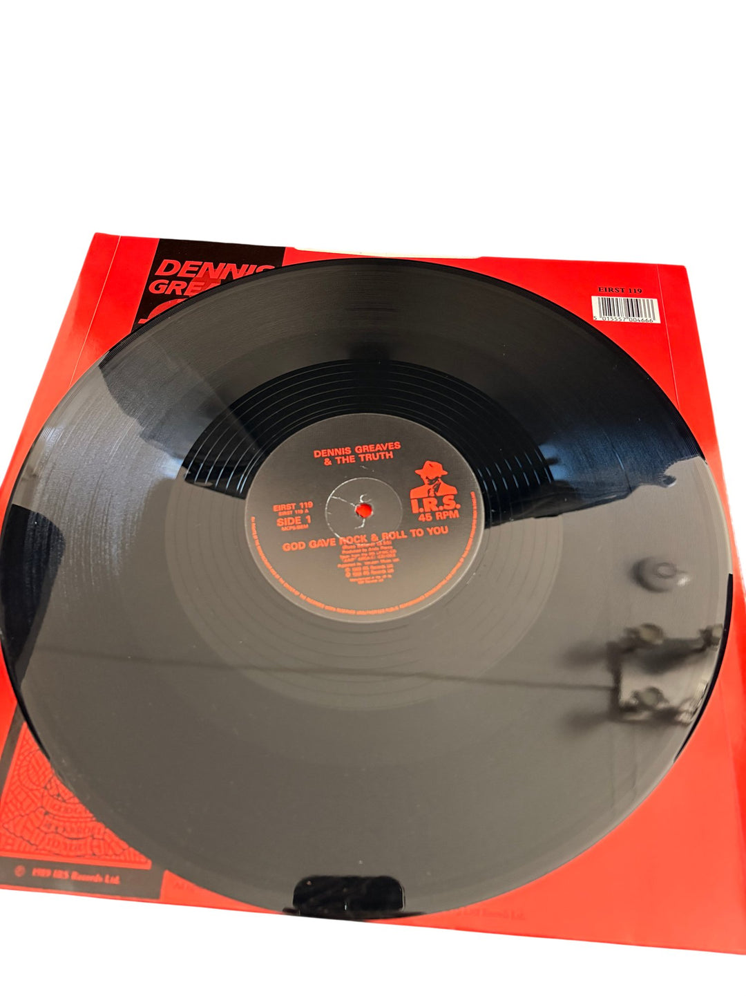 Dennis Greaves & The Truth Vinyl God Gave Rock & Roll To You - Good - Think Vintage ltd