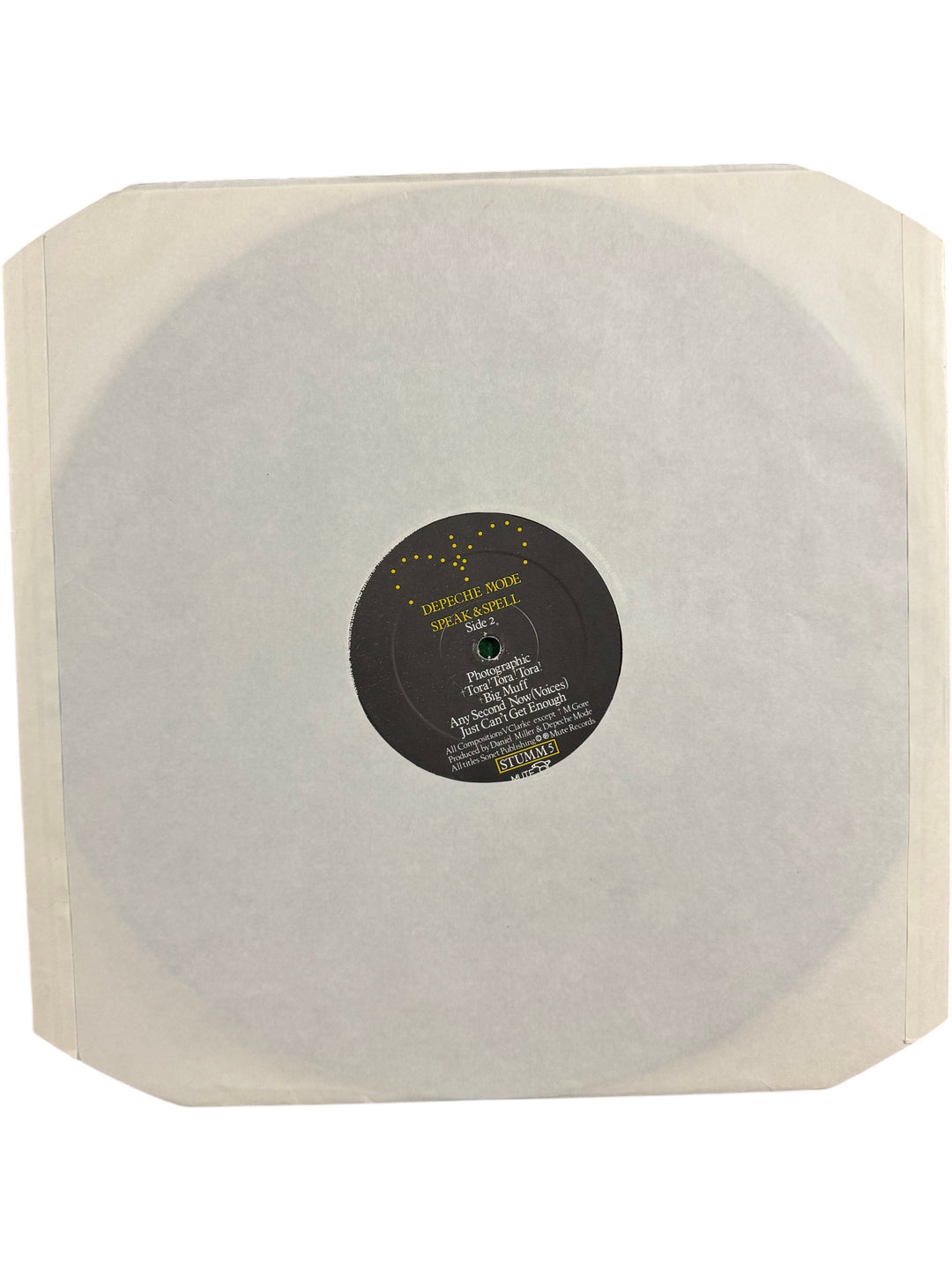 Depeche Mode Speak & Spell Vinyl Record - Think Vintage Online Ltd