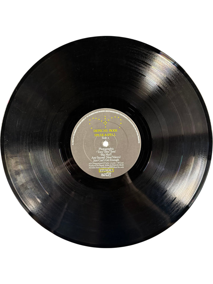 Depeche Mode Speak & Spell Vinyl Record - Think Vintage Online Ltd