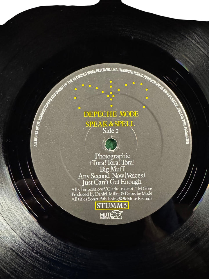 Depeche Mode Speak & Spell Vinyl Record - Think Vintage Online Ltd