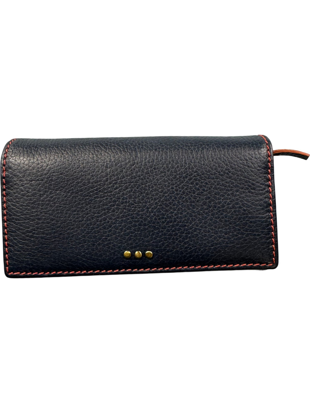 Devernois Black Leather Wallet - Think Vintage ltd