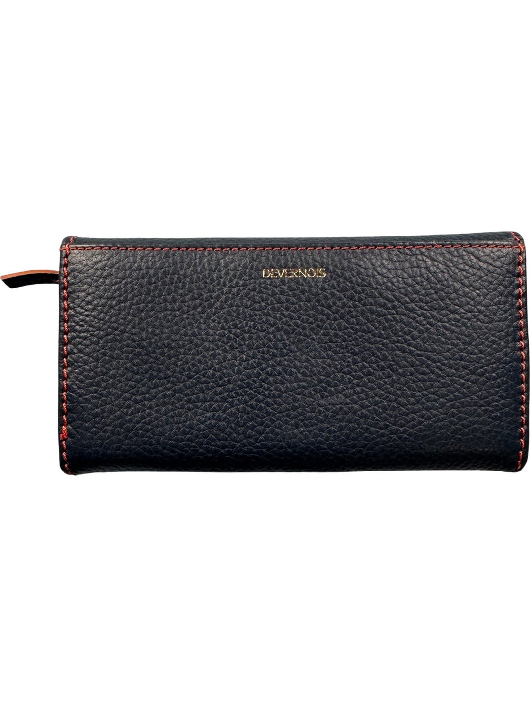 Devernois Black Leather Wallet - Think Vintage ltd
