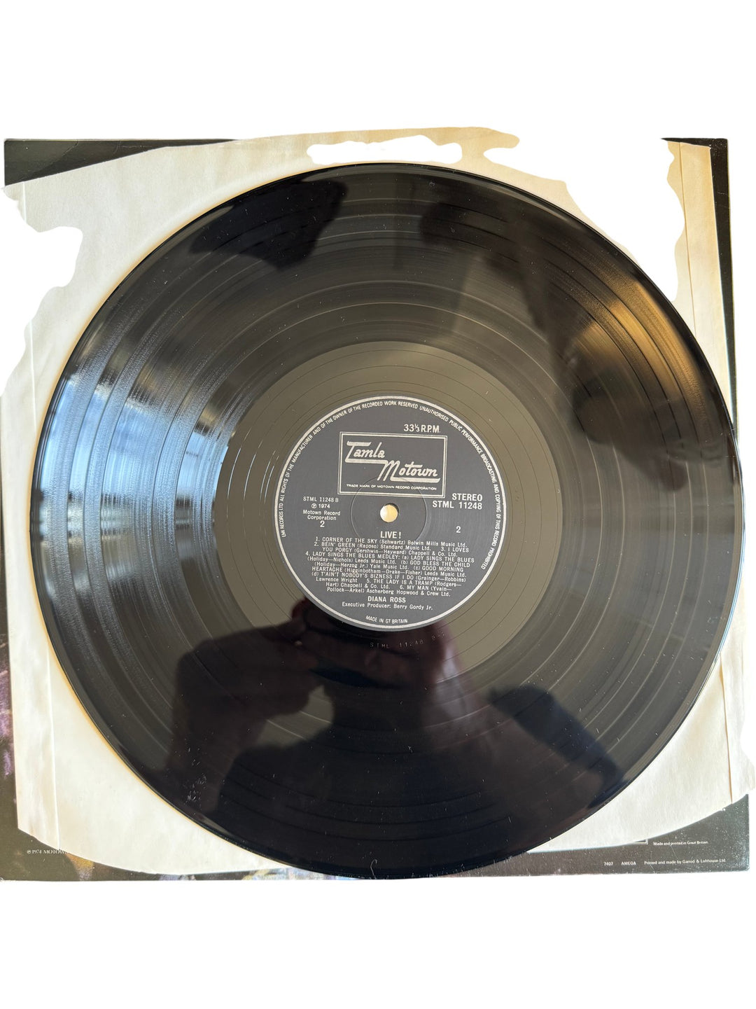 Diana Ross Live Album - Very Good - Think Vintage ltd