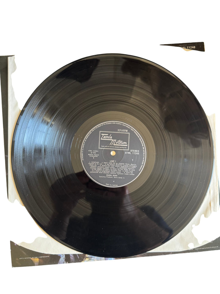 Diana Ross Live Album - Very Good - Think Vintage ltd