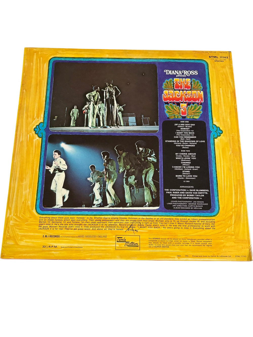 Diana Ross Presents The Jackson 5 Vinyl - Near Mint - Think Vintage ltd