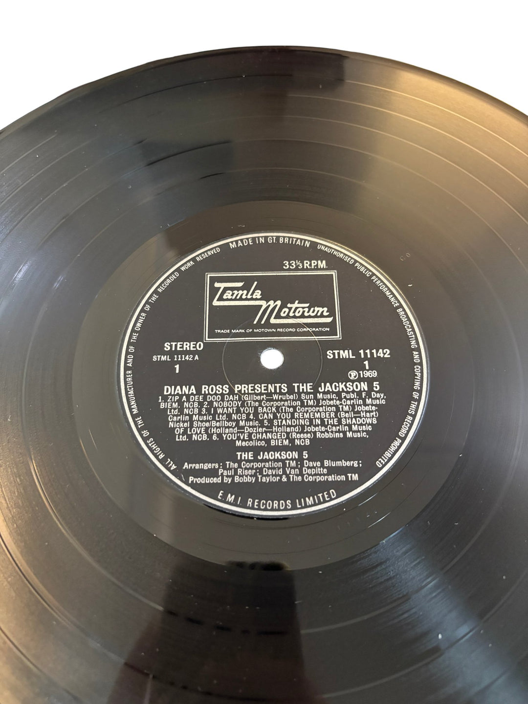 Diana Ross Presents The Jackson 5 Vinyl - Near Mint - Think Vintage ltd