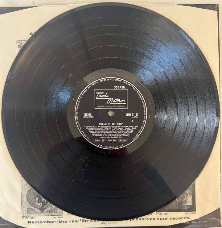 Diana Ross & The Supremes Cream of the Crop Vinyl - Think Vintage ltd