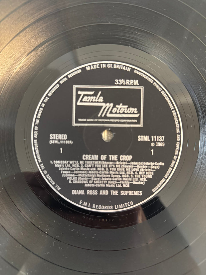 Diana Ross & The Supremes Cream of the Crop Vinyl - Think Vintage ltd