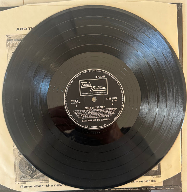 Diana Ross & The Supremes Cream of the Crop Vinyl - Think Vintage ltd