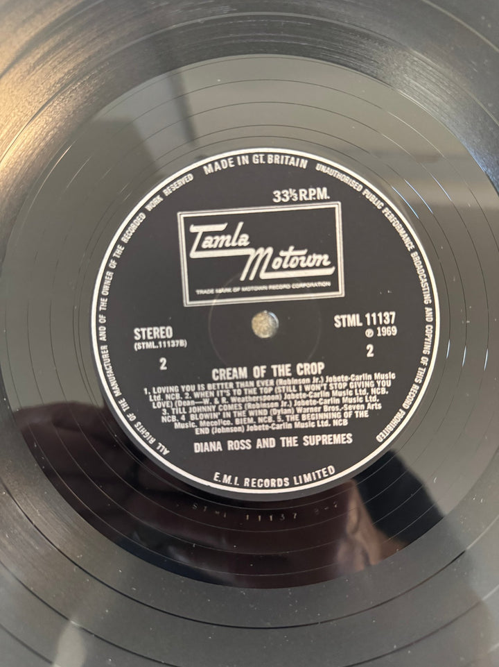 Diana Ross & The Supremes Cream of the Crop Vinyl - Think Vintage ltd