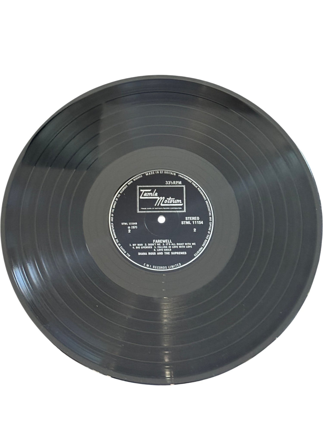 Diana Ross & The Supremes Farewell Vinyl - Think Vintage ltd