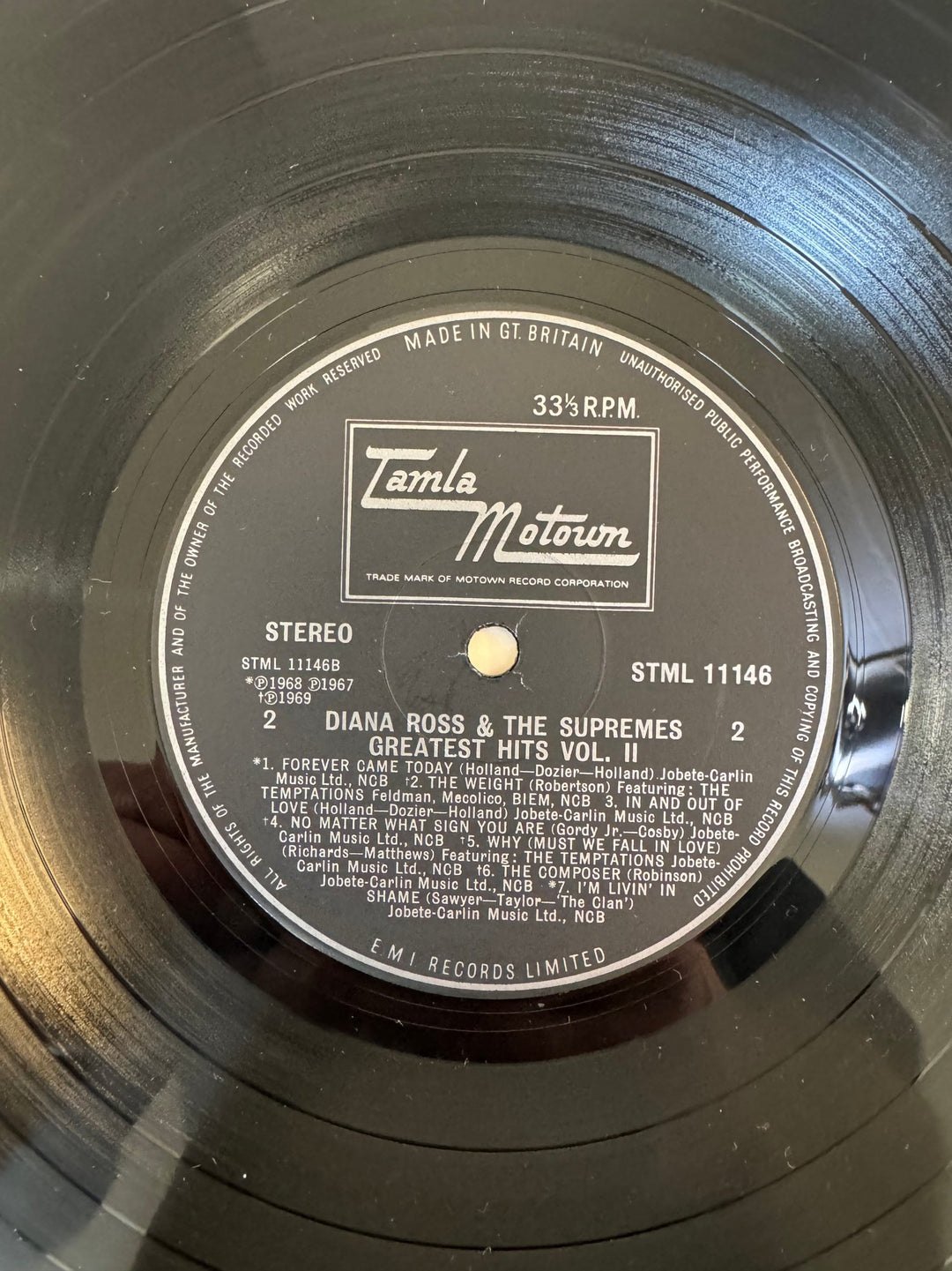 Diana Ross & The Supremes Greatest Hits Vol. II Vinyl - Think Vintage ltd