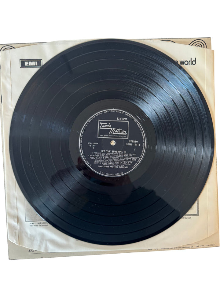 Diana Ross & The Supremes Let The Sunshine In Vinyl - Very Good - Think Vintage ltd