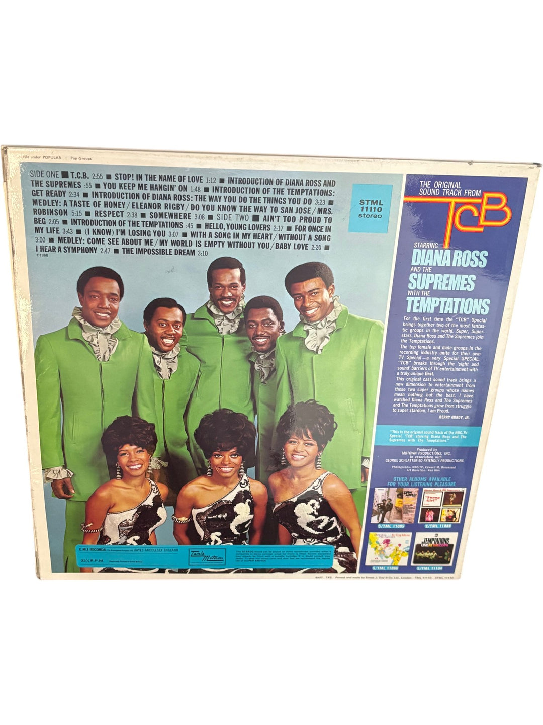 Diana Ross & The Supremes TCB Soundtrack LP - Think Vintage ltd