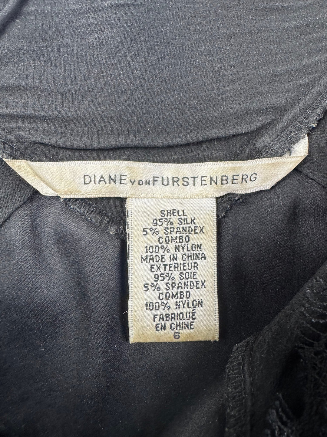 Diane Von Furstenberg Silk Camisole - M - Think Vintage ltd