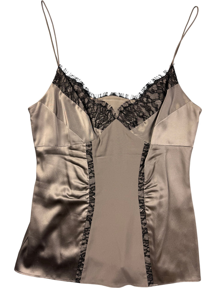Diane von Furstenberg Silk Camisole - M - Think Vintage ltd