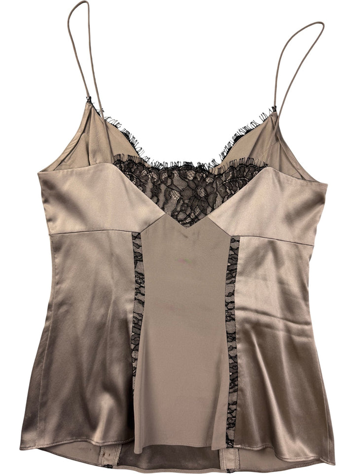 Diane von Furstenberg Silk Camisole - M - Think Vintage ltd