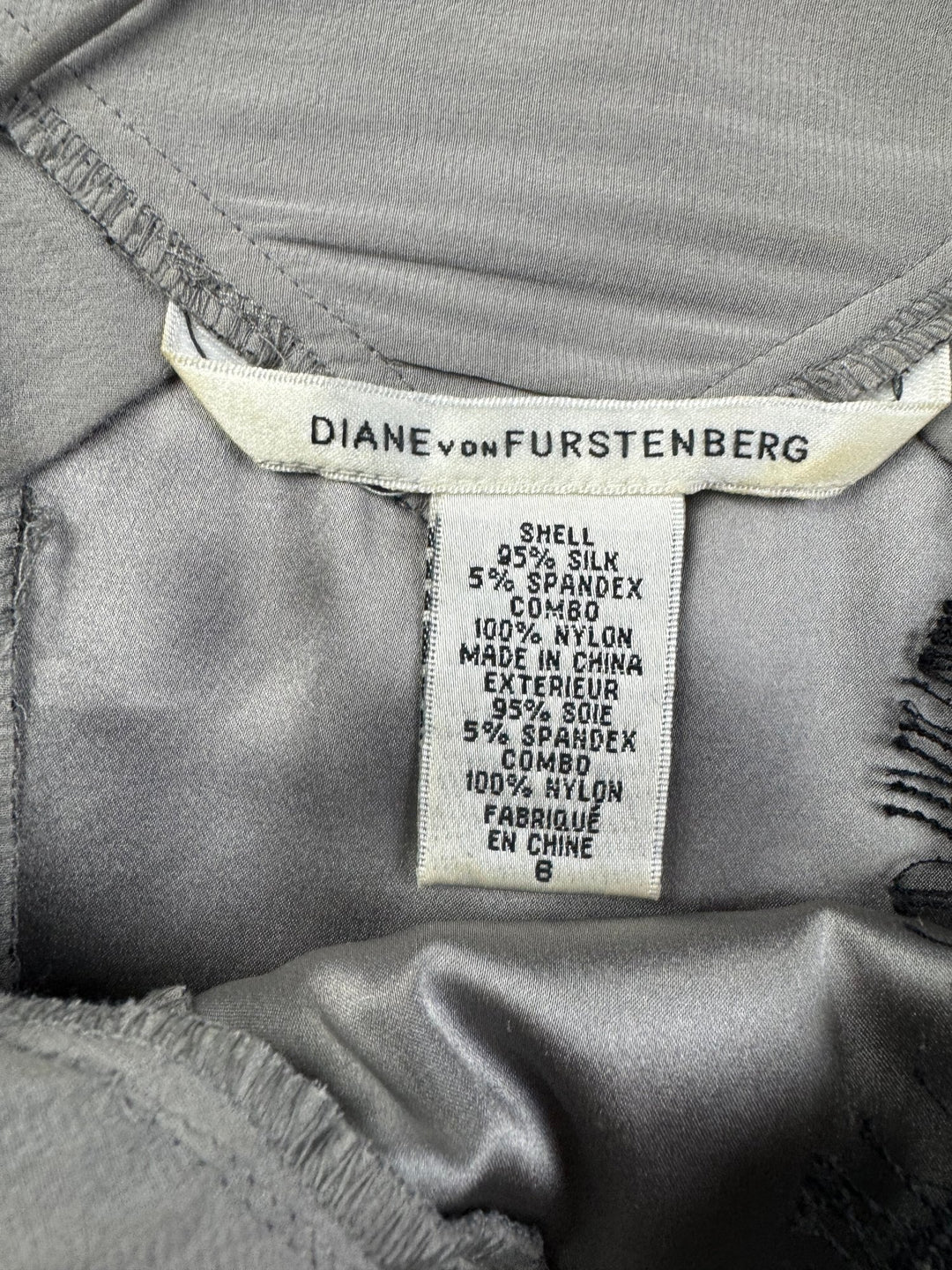 Diane von Furstenberg Silk Camisole - M - Think Vintage ltd