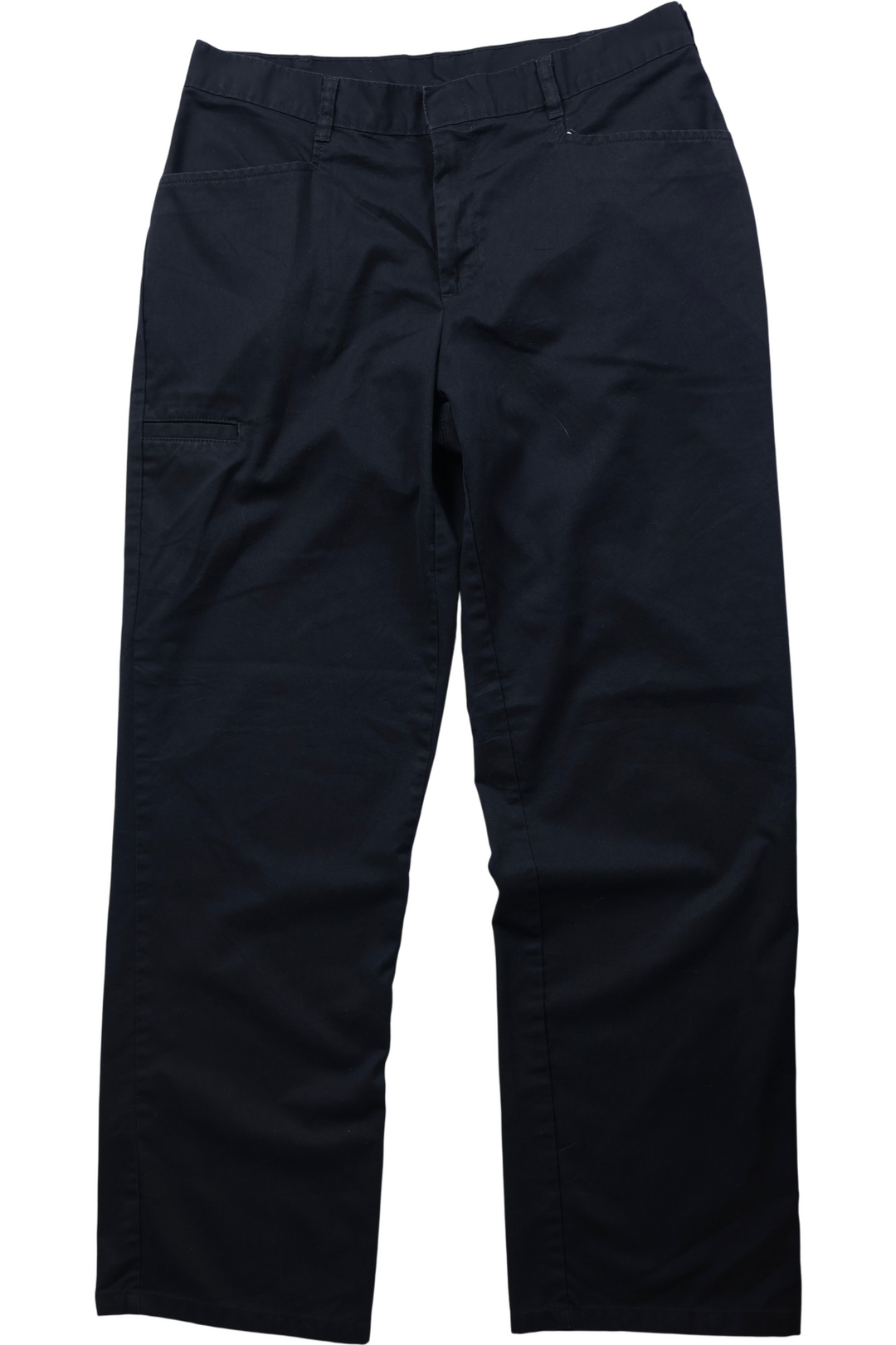 Dickies Black Slim Fit Workwear Trousers - W34 L30 - Think Vintage ltd