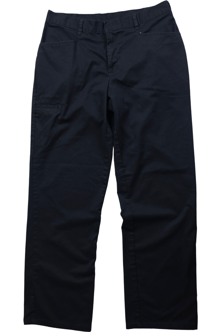 Dickies Black Slim Fit Workwear Trousers - W34 L30 - Think Vintage ltd