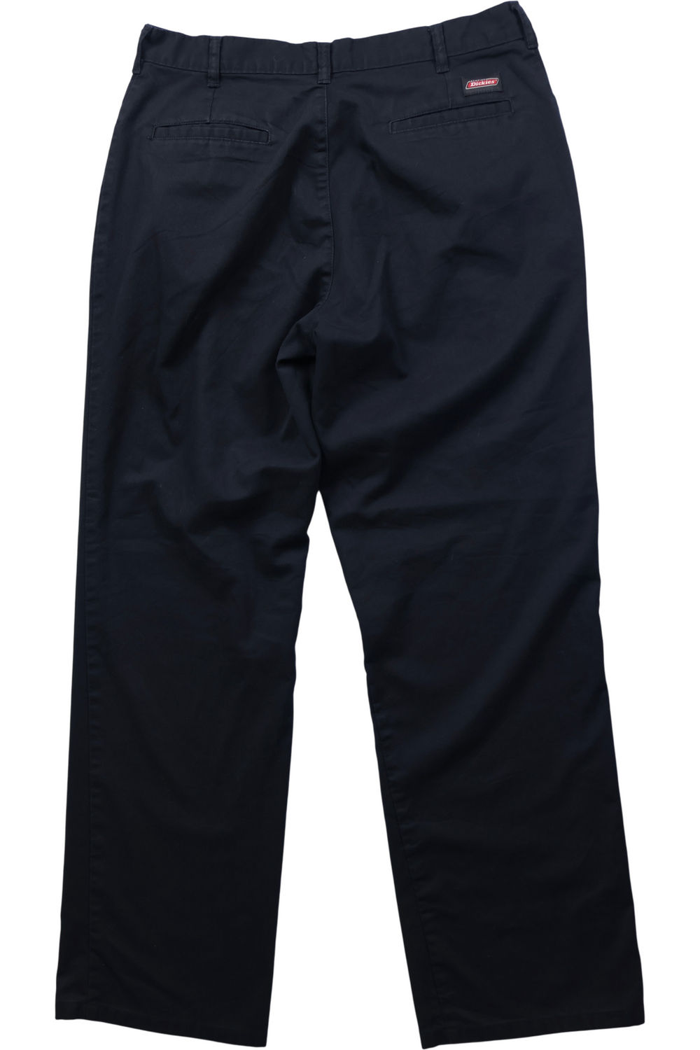 Dickies Black Slim Fit Workwear Trousers - W34 L30 - Think Vintage ltd
