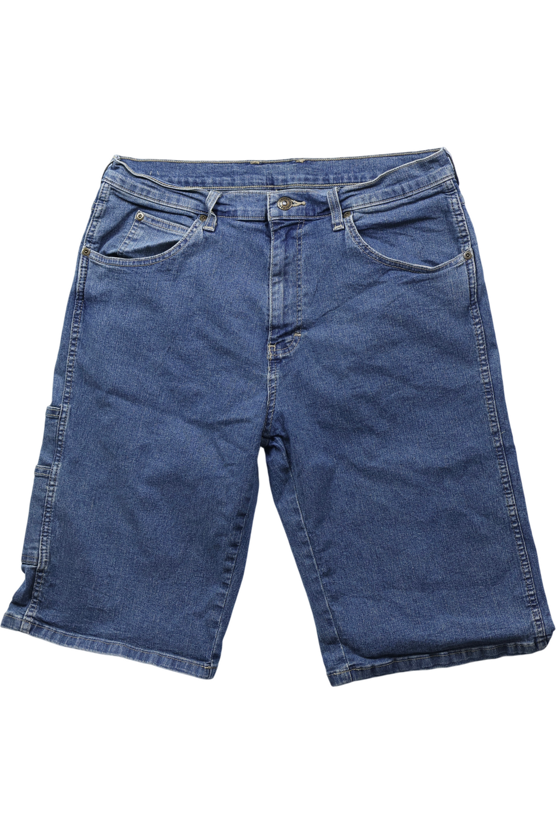 Dickies Denim Workwear Shorts - S - Think Vintage ltd