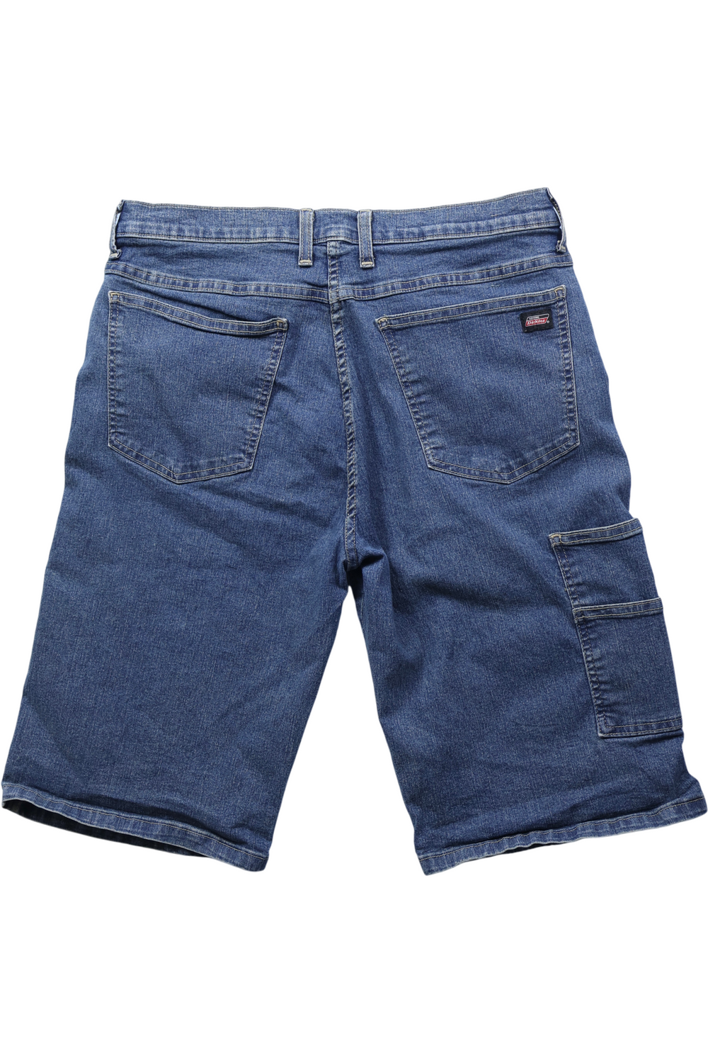 Dickies Denim Workwear Shorts - S - Think Vintage ltd