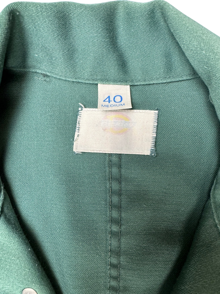 Dickies Green Workwear Coverall - W36 L28 - Think Vintage